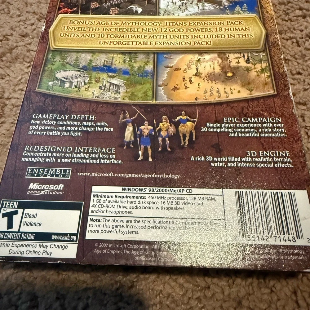 Age of Mythology PC Game by